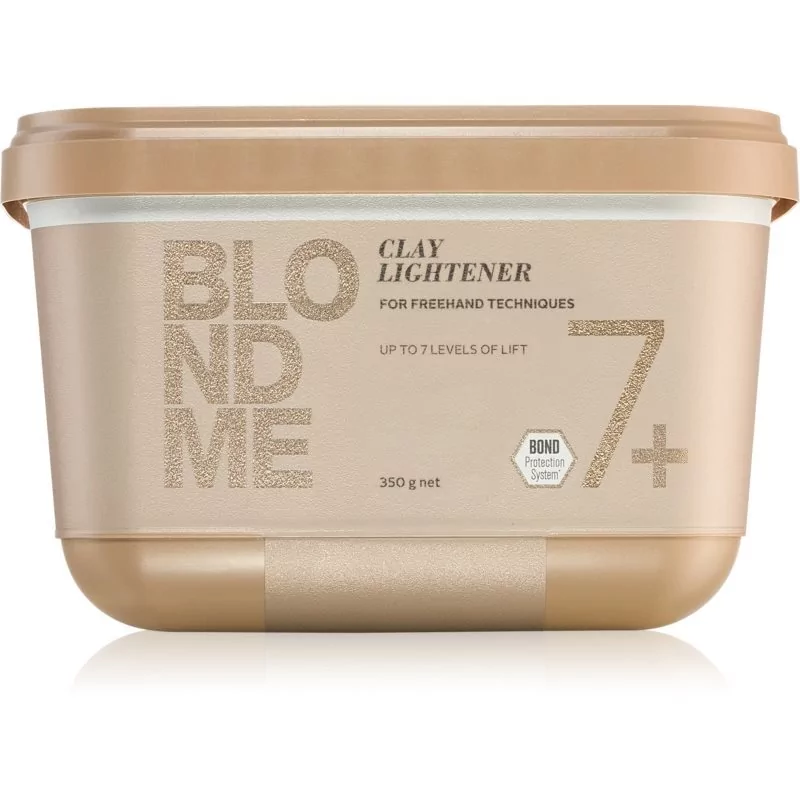 Zesvětlující pudr s obsahem jílu BLONDME Bond Enforcing (Premium Clay Lightener) Schwarzkopf Professional - 350 g