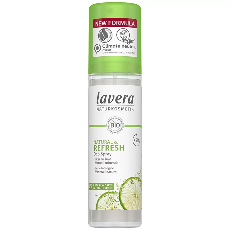 Osvěžující deodorant ve spreji s vůní limetky Refresh (Deo Spray) Lavera - 75 ml