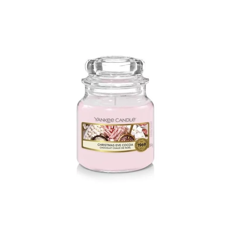 Aromatická svíčka Classic malá Christmas Eve Cocoa Yankee Candle - 104 g