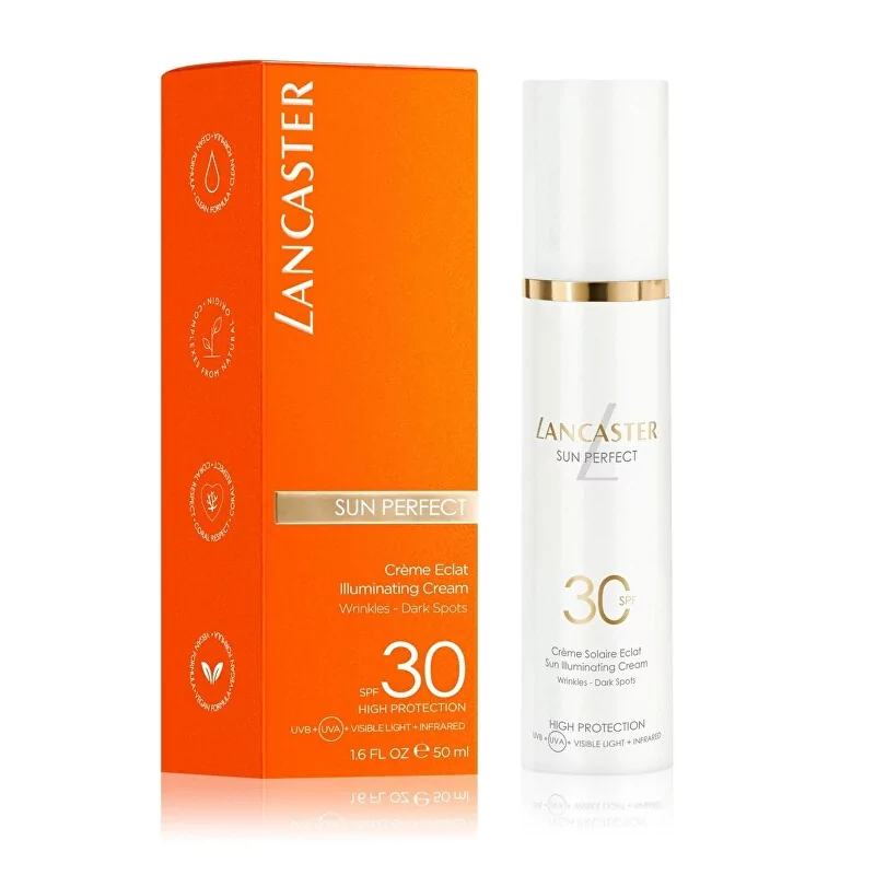 Rozjasňující protivráskový krém na obličej SPF 30 Sun Perfect (Sun Illuminating Cream) Lancaster - 50 ml