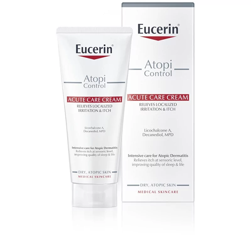 Tělový krém pro suchou a atopickou pokožku AtopiControl (Acute Care Cream) Eucerin - 100 ml