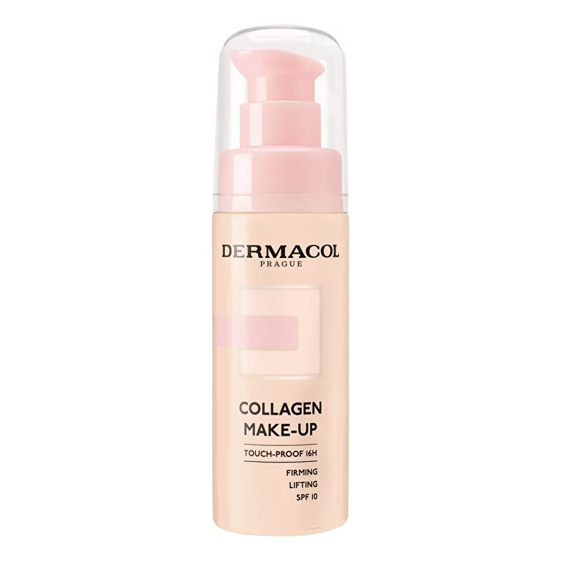 Lehký make-up s kolagenem (Collagen Make-Up) Dermacol / Odstín: 4.0 Tan - 20 ml