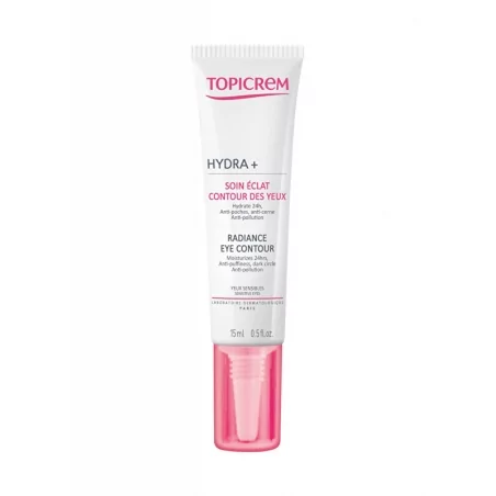 Rozjasňující oční krém proti kruhům pod očima HYDRA+ (Radiance Eye Contour) Topicrem - 15 ml