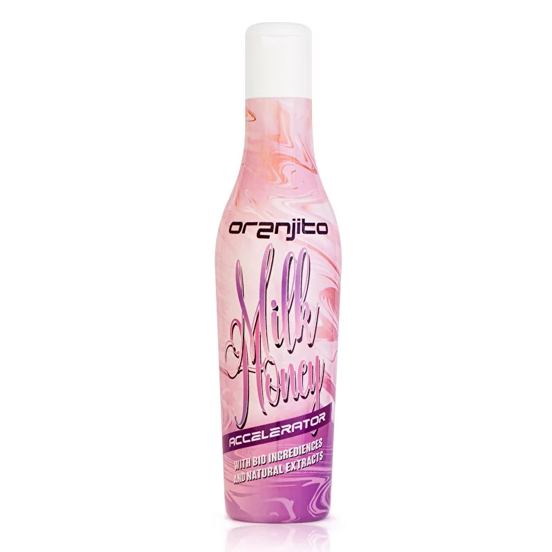 Opalovací mléko do solária s medem (Milk and Honey Accelerator) Oranjito - 200 ml