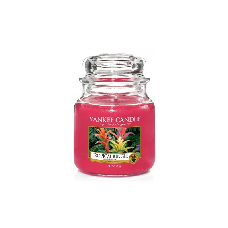 Aromatická svíčka střední Tropical Jungle Yankee Candle - 411 g