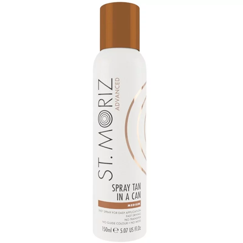 Průhledný samoopalovací sprej Medium Advanced Pro Gradual (Spray Tan in a Can) St. Moriz - 150 ml