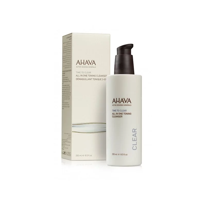 Čisticí pleťové tonikum 3 v 1 (All in One Toning Cleanser) AHAVA - 250 ml