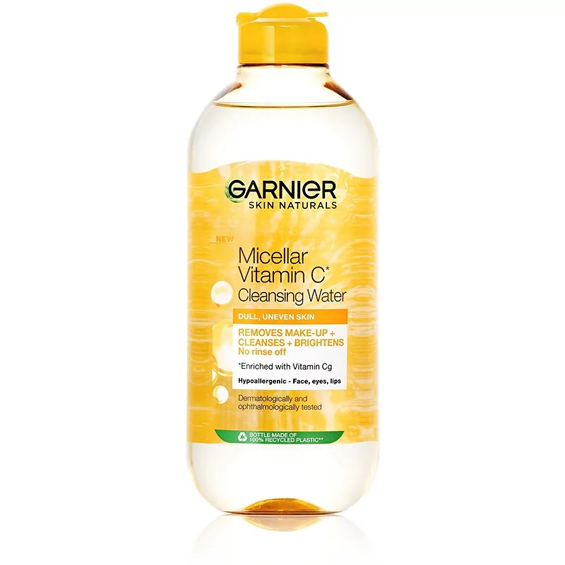 Rozjasňující micelární voda s vitamínem C Skin Naturals (Micellar Water) Garnier - 400 ml