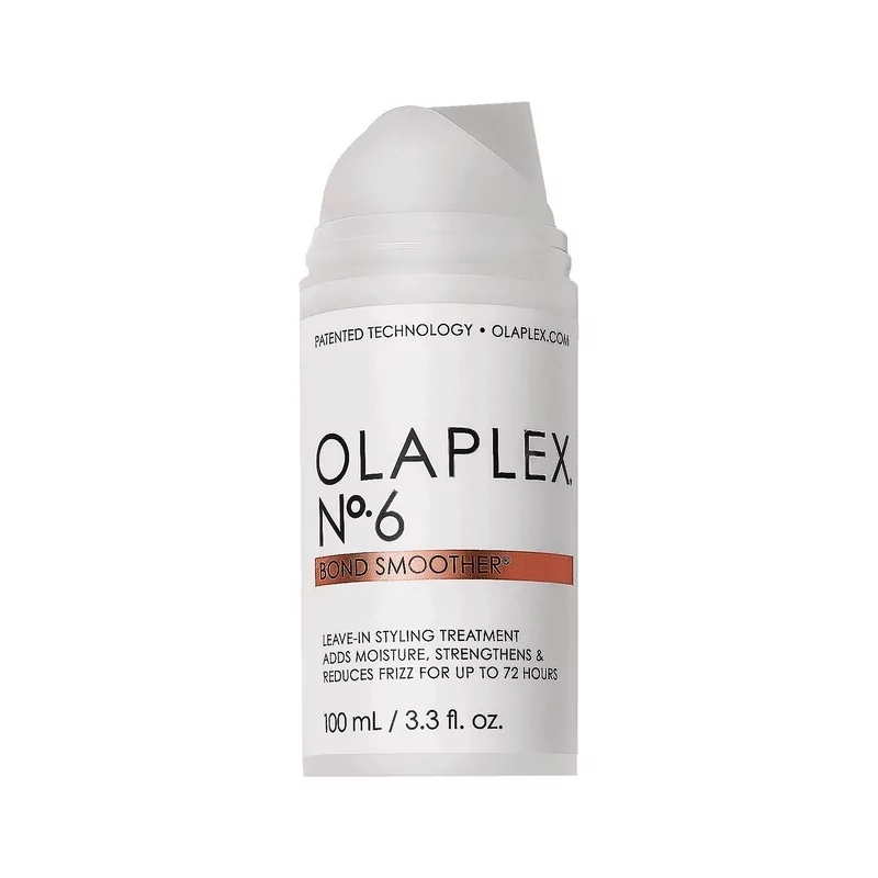 Bezoplachový regenerační krém na vlasy No. 6 Bond Smoother s pumpičkou (Leave-in Styling Treatment) Olaplex - 100 ml