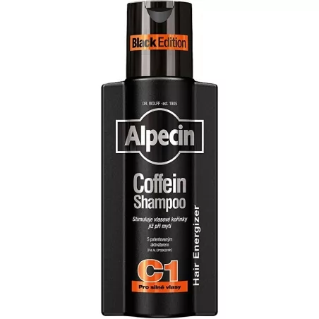 Kofeinový šampon proti vypadávání vlasů C1 Black Edition (Coffein Shampoo) Alpecin - 250 ml