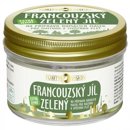 Francouzský zelený jíl Purity Vision - 150 g