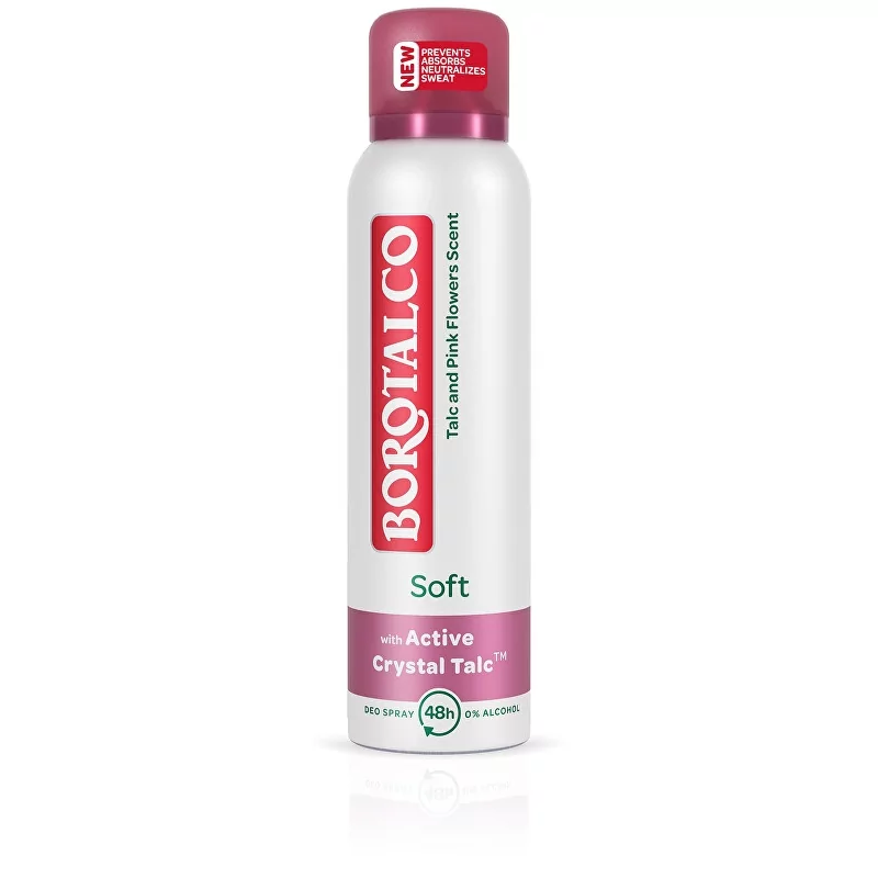 Deodorant ve spreji Soft Borotalco - 150 ml