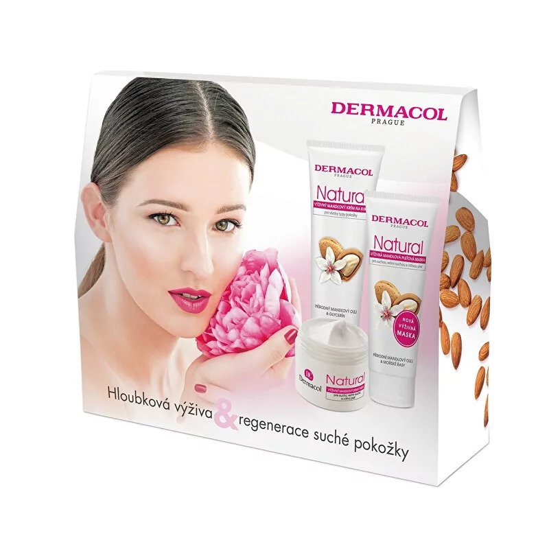 Dárková sada péče o suchou pokožku Natural II. Dermacol