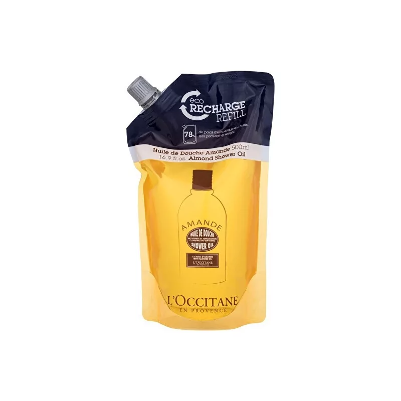 Náhradní náplň do sprchového oleje Almond (Shower Oil Refill) L`Occitane en Provence - 500 ml