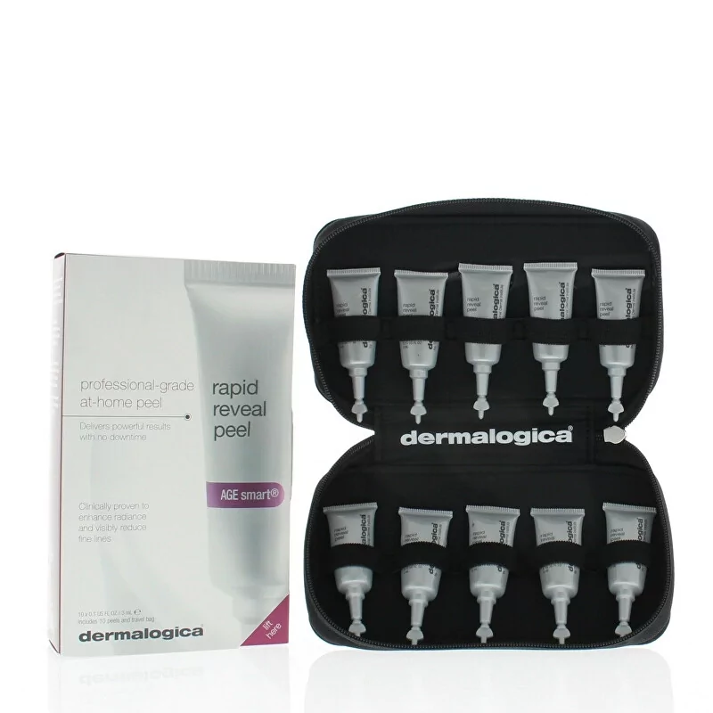 Pleťový exfoliant Age Smart (Rapid Reveal Peel) ampulí Dermalogica - 10 x 3 ml