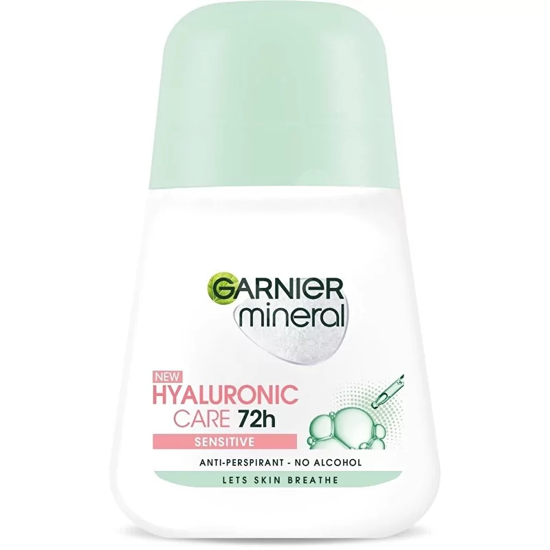 Kuličkový antiperspirant Mineral Hyaluronic Ultra Care (Roll-on Antiperspirant) Garnier - 50 ml