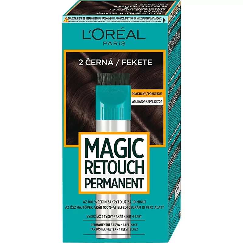 Barva na odrosty Magic Retouch Permanent L´Oréal Paris / Odstín: 6 Světle hnědá - 18 ml