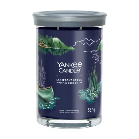 Aromatická svíčka Signature tumbler velký Lakefront Lodge Yankee Candle - 567 g