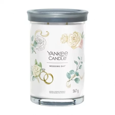 Aromatická svíčka Signature tumbler velký Wedding Day Yankee Candle - 567 g