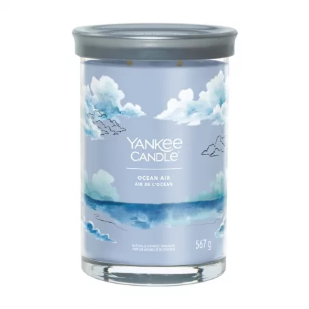 Aromatická svíčka Signature tumbler velký Ocean Air Yankee Candle - 567 g