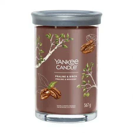 Aromatická svíčka Signature tumbler velký Praline & Birch Yankee Candle - 567 g