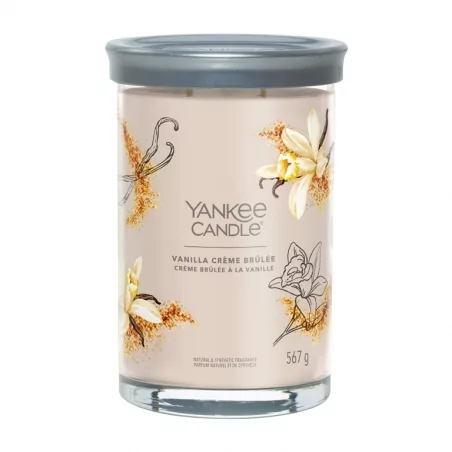 Aromatická svíčka Signature tumbler velký Vanilla Creme Brulée Yankee Candle - 567 g