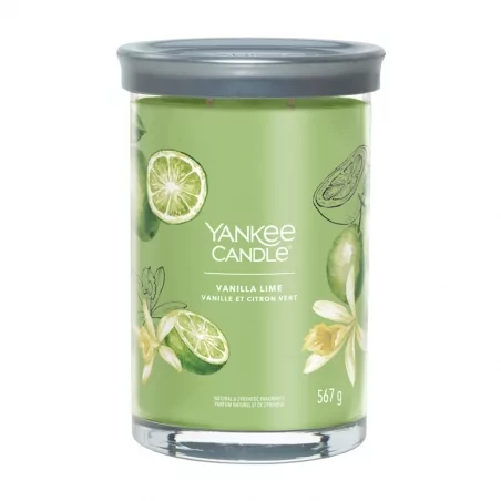 Aromatická svíčka Signature tumbler velký Vanilla Lime Yankee Candle - 567 g