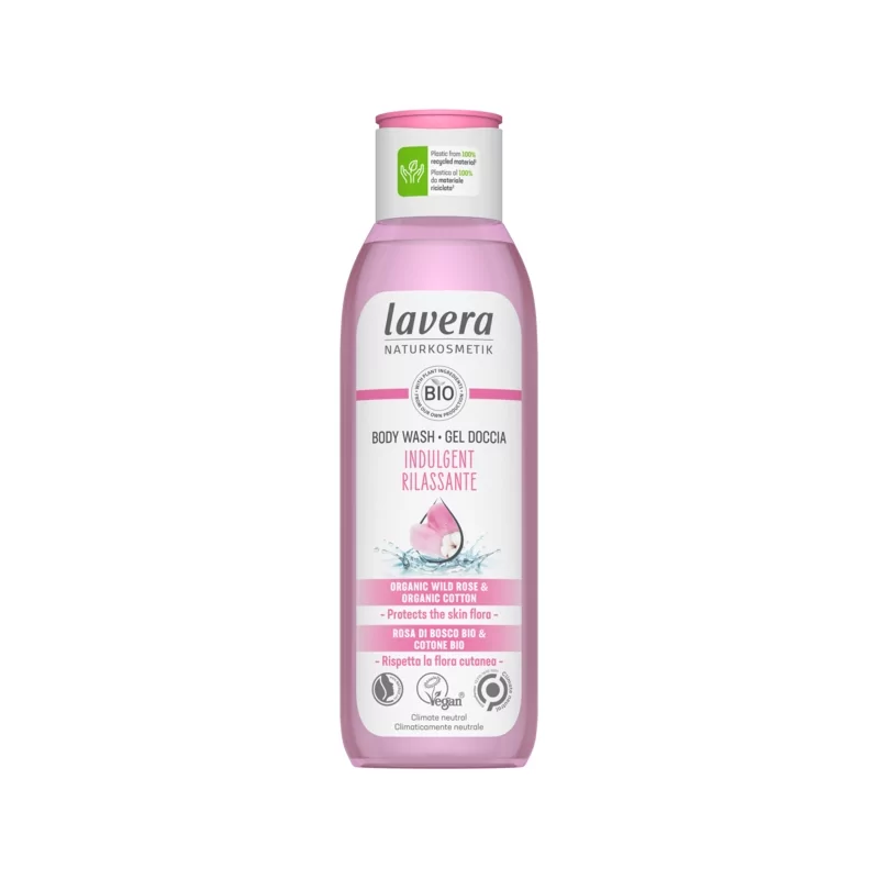 Pečující sprchový gel s divokou růží (Body Wash) Lavera - 250 ml