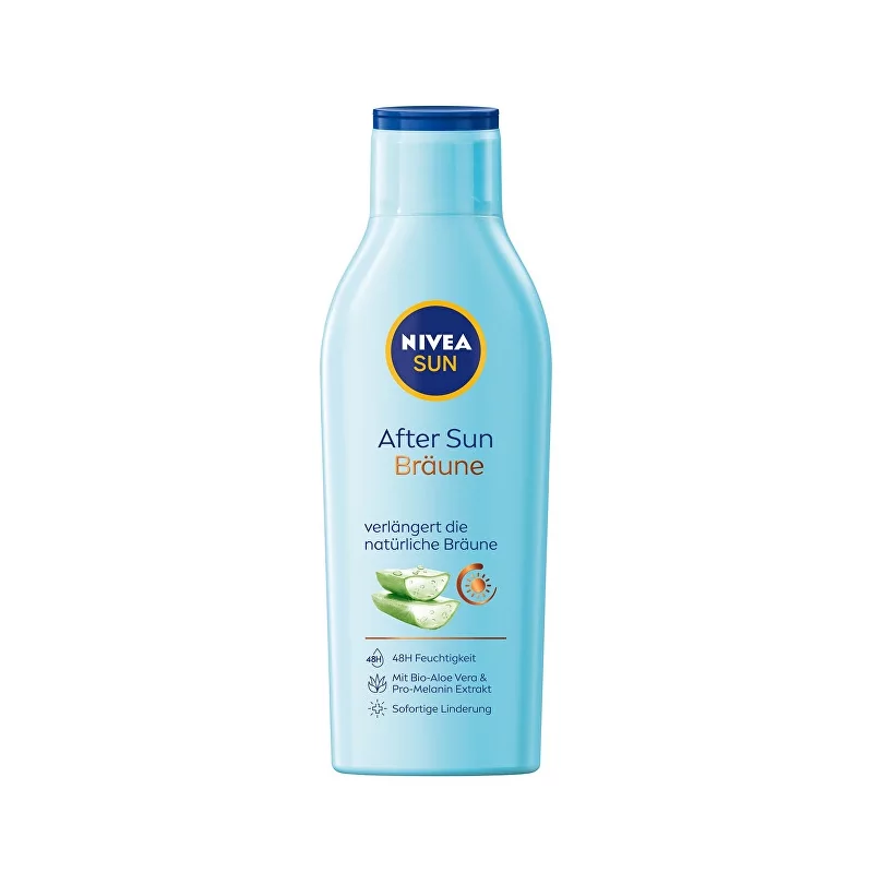 Zvláčňující mléko po opalování podporující opálení After Sun Bronze (Lotion) Nivea - 200 ml