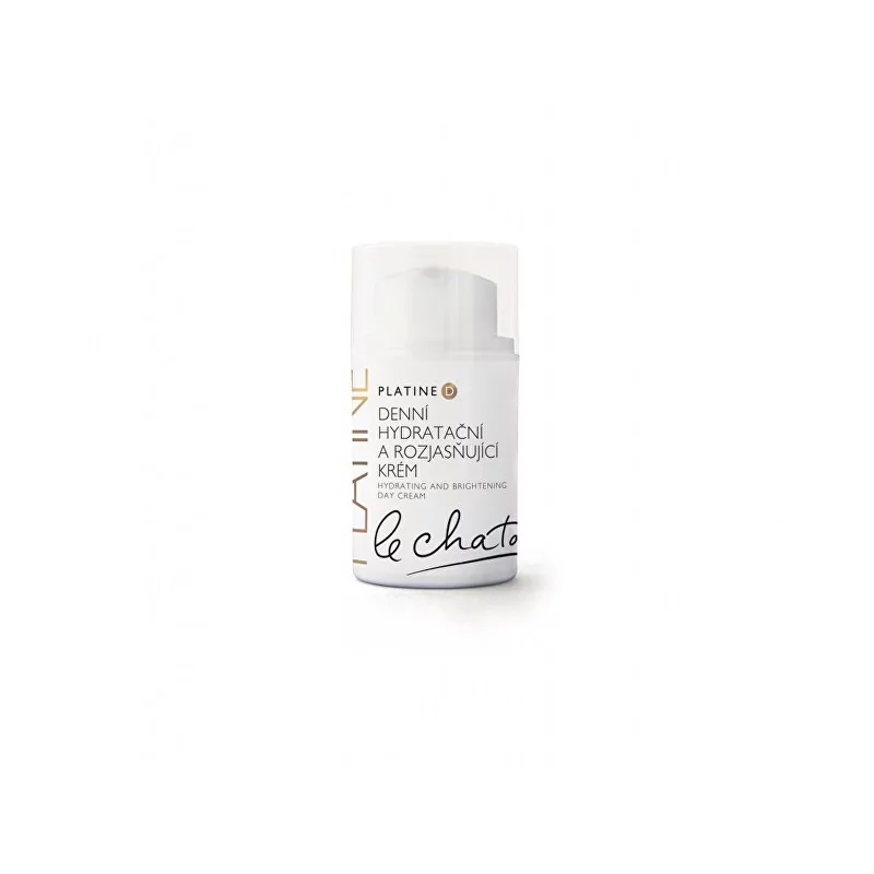 Denní hydratační a rozjasňující krém Platine D (Hydrating and Brightening Day Cream) Le Chaton - 50 g