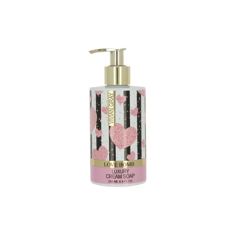 Krémové tekuté mýdlo Love Bomb (Luxury Cream Soap) Vivian Gray - 250 ml