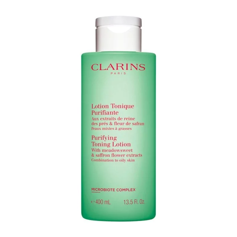 Tonizační voda pro smíšenou až mastnou pleť (Purifying Toning Lotion) Clarins - 400 ml