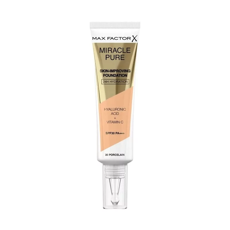 Hydratační make-up Miracle Pure (Skin-Improving Foundation) Max Factor / Odstín: 32 Light Beige - 30 ml