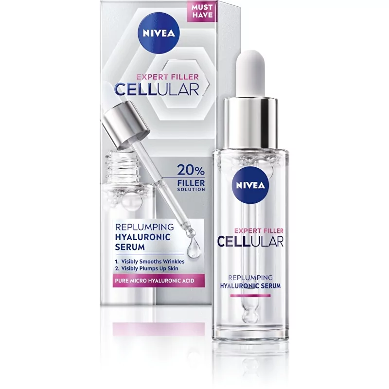 Vyplňující sérum Cellular Expert Filler (Replumping Hyaluronic Serum) Nivea - 30 ml