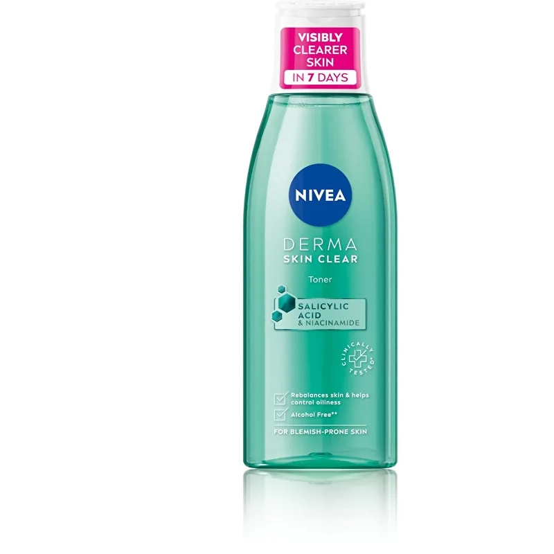 Čisticí pleťová voda Derma Skin Clear (Toner) Nivea - 200 ml