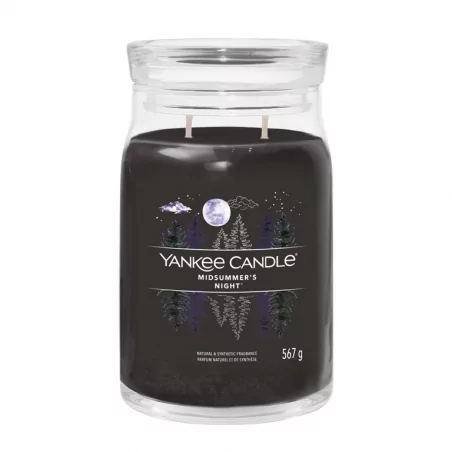 Aromatická svíčka Signature sklo velké Midsummer’s Night Yankee Candle - 567 g