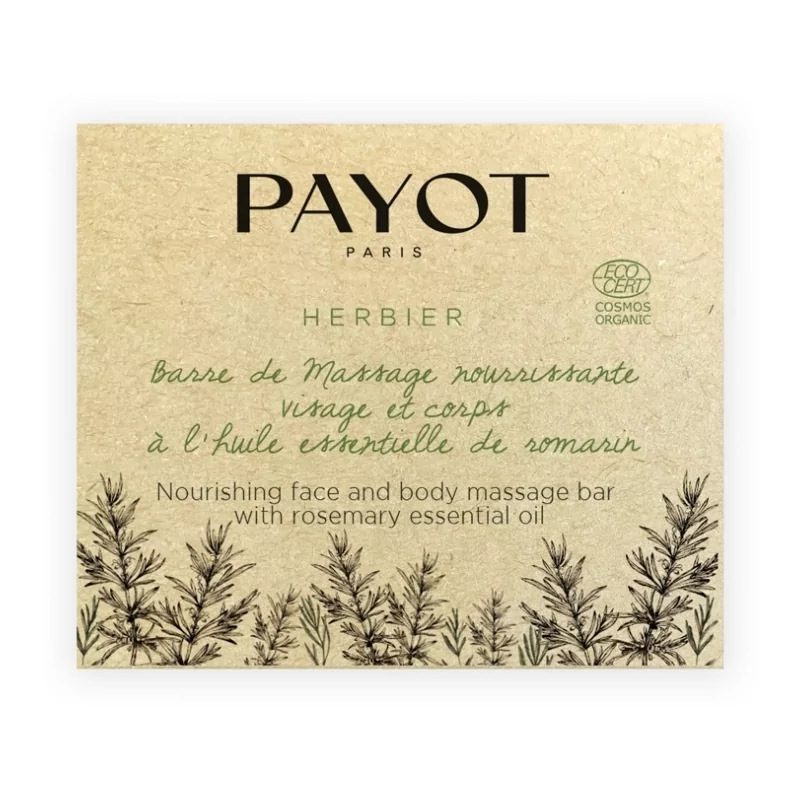 Tuhý tělový a obličejový krém Herbier (Nourishing Face and Body Massage Bar) Payot - 50 g