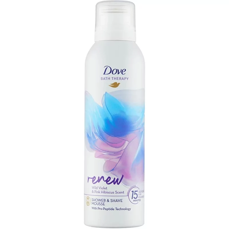 Sprchová a holicí pěna Renew (Shower & Shave Mousse) Dove - 200 ml