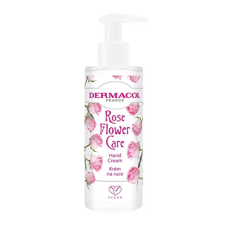 Krém na ruce s pumpičkou Růže Flower Care (Hand Cream) Dermacol - 150 ml