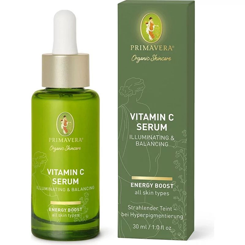 Rozjasňující pleťové sérum Illuminating & Balancing Vitamin C (Serum) Primavera - 30 ml