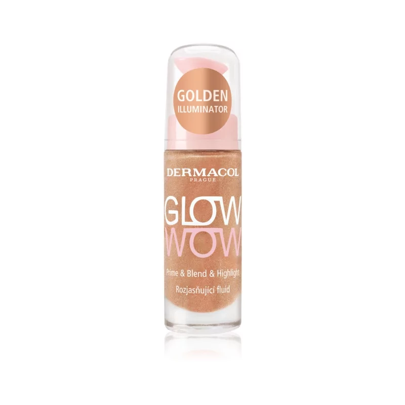 Rozjasňující fluid Glow Wow (Prime & Blend & Highlight) Dermacol - 20 ml