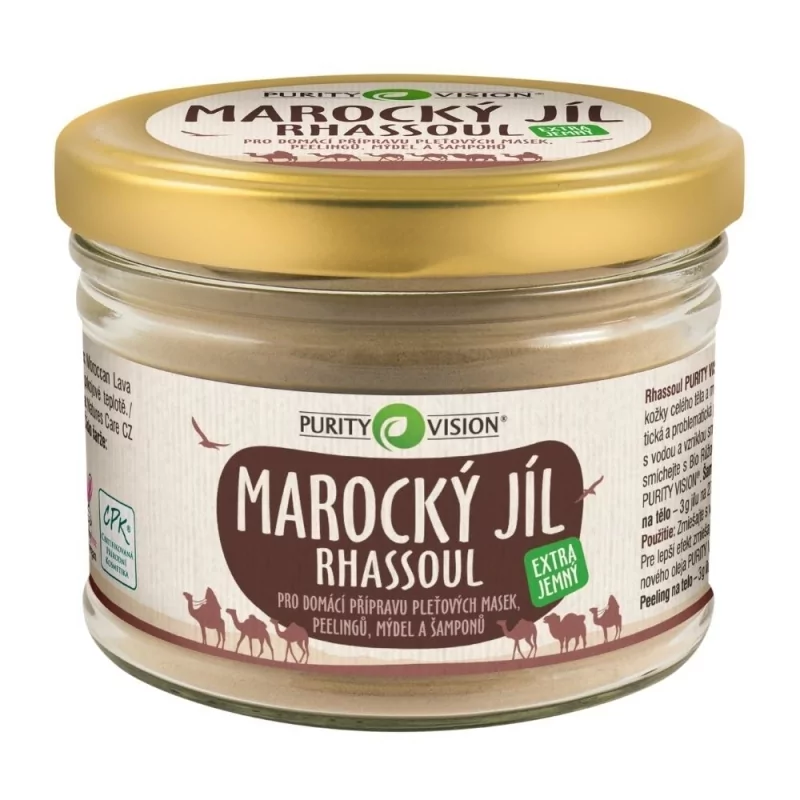 Marocký jíl Rhassoul Purity Vision - 450 g