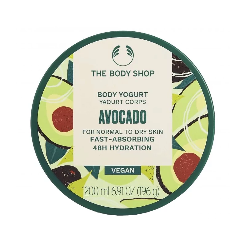 Tělový jogurt Avocado (Body Yogurt) The Body Shop - 200 ml