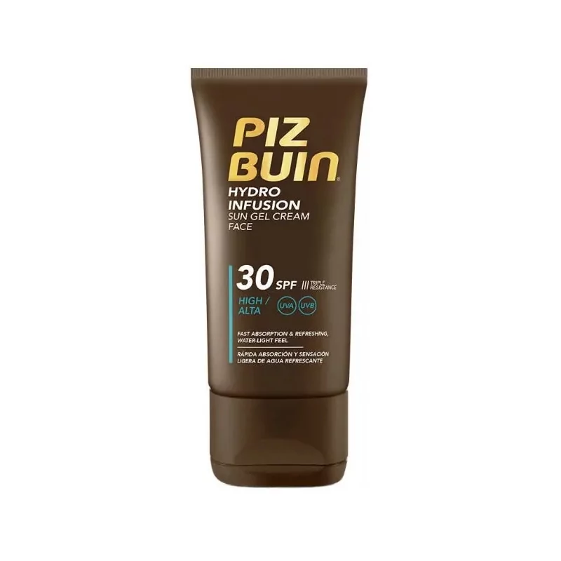 Opalovací gelový krém na obličej SPF 30 Hydro Infusion (Face Sun Gel Cream) Piz Buin - 50 ml