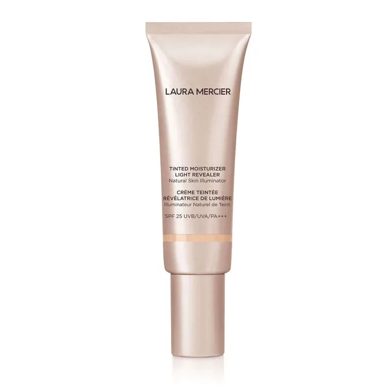 Tónovaný hydratační pleťový krém (Tinted Moisturizer Light Revealer) Laura Mercier / Odstín: 0W1 Pearl - 50 ml