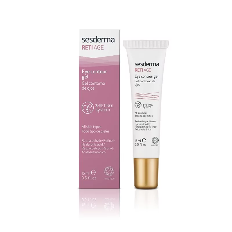 Vyhlazující oční krém proti otokům a tmavým kruhům Reti Age (Eye Contour Gel) Sesderma - 15 ml