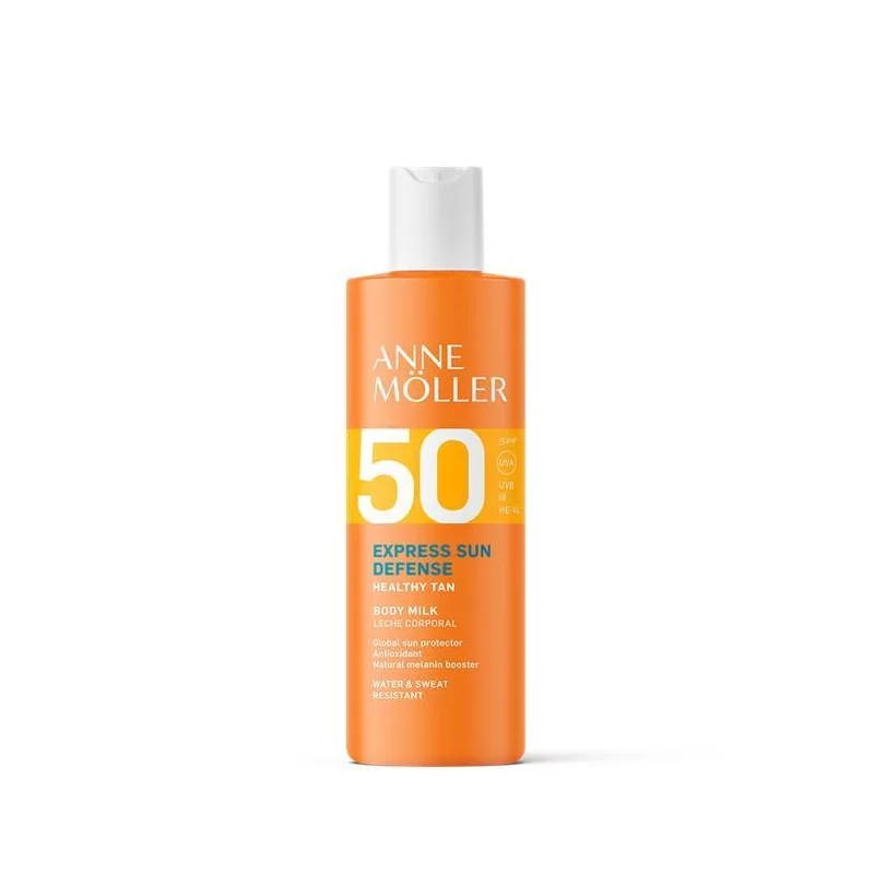 Tělové mléko na opalování SPF 50 Express Sun Defense (Body Milk) Anne Möller - 175 ml