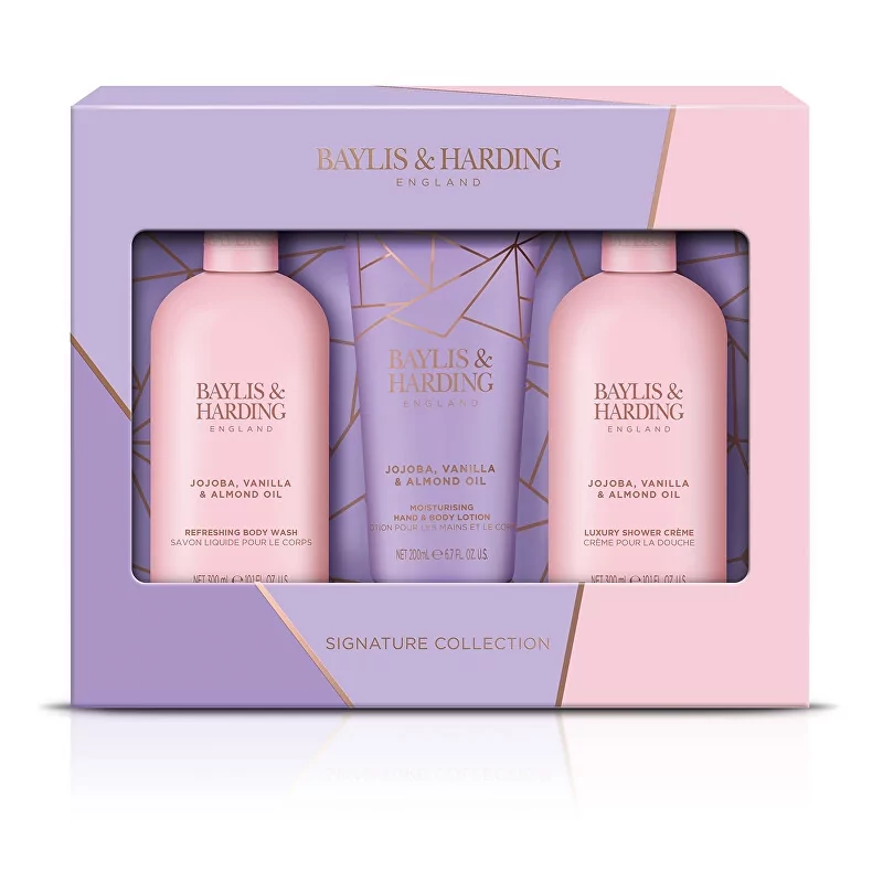 Dárková sada Jojoba & Vanilka Baylis & Harding - 3 ks