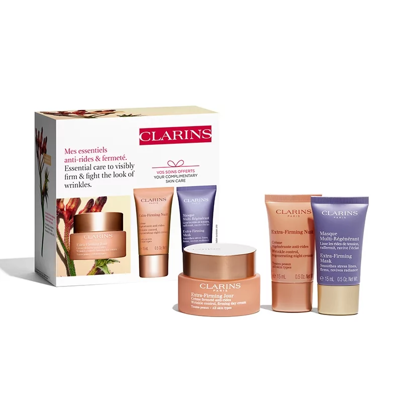 Dárková sada zpevňující pleťové péče Extra-Firming Essential Care Set Clarins