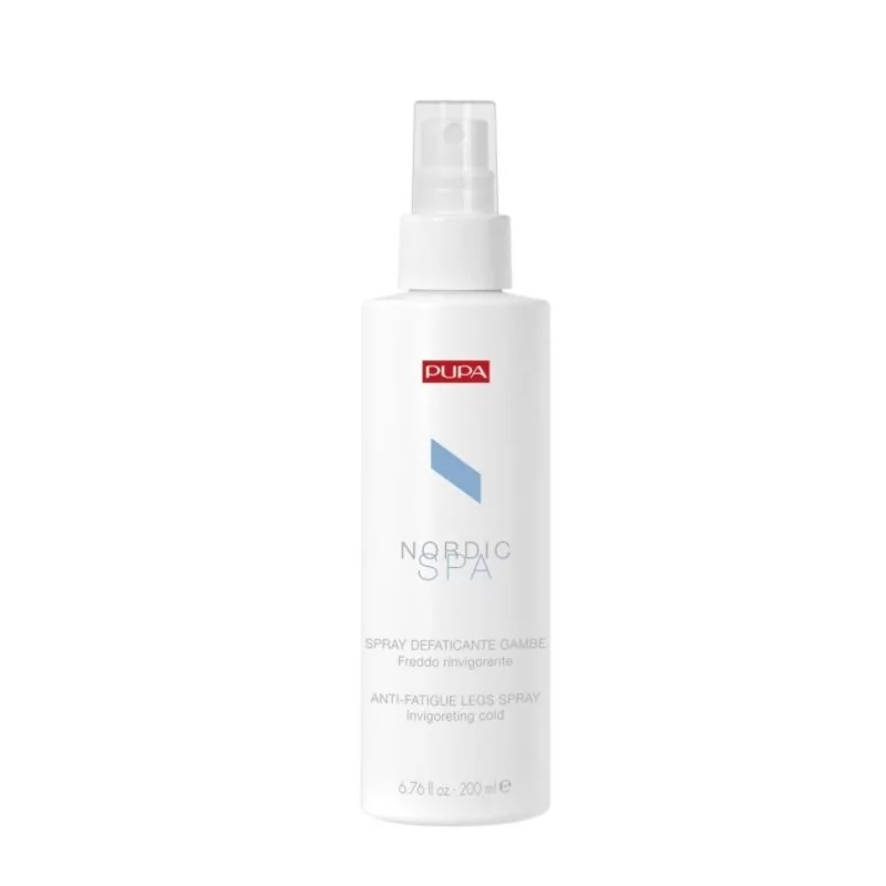 Uvolňující sprej na nohy s chladicím účinkem Nordic Spa (Anti-Fatigue Legs Spray) PUPA Milano - 200 ml